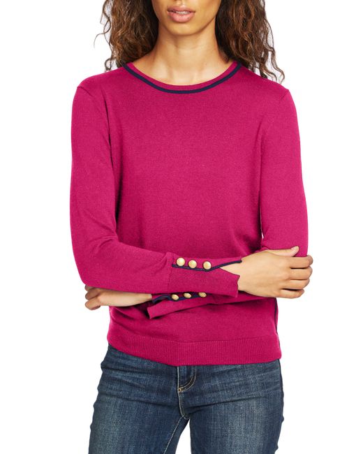 Court & Rowe Pink Cotton Blend Sweater