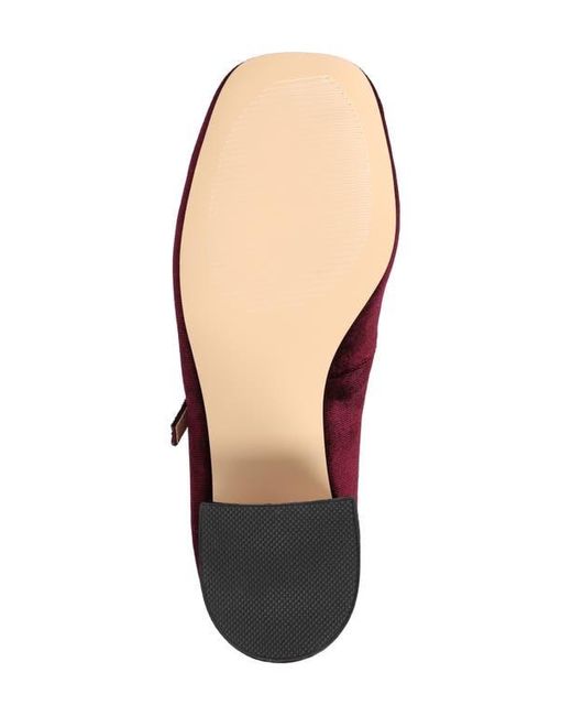 Journee Collection Brown Mary Jane Faux Leather Pumps