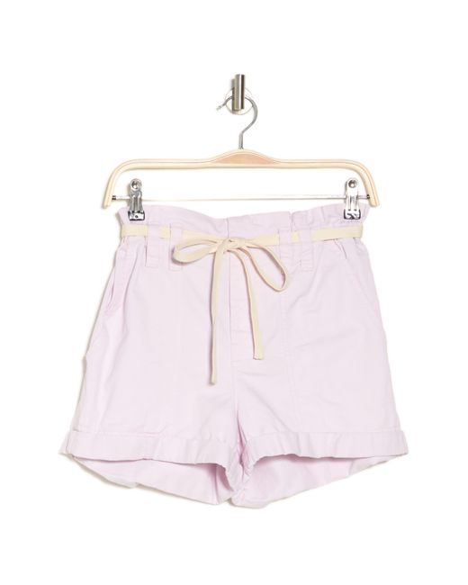 A.L.C. Pink Augusta Cotton Shorts