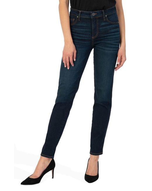 Kut From The Kloth Blue Diana Fab Ab High Waist Skinny Jeans