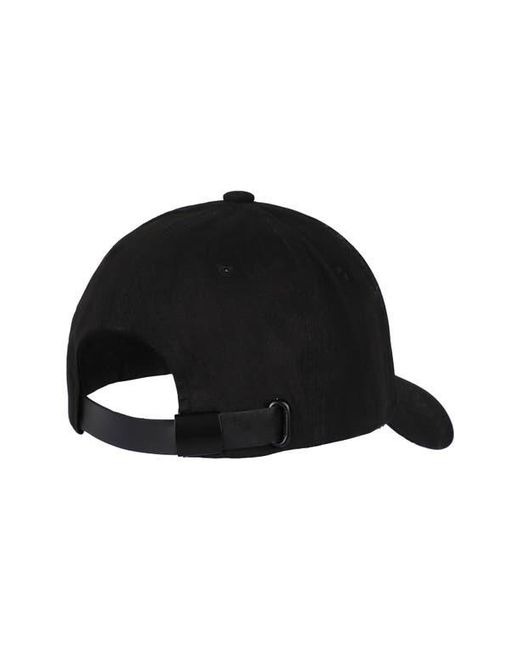 Hunter Black Logo Baseball Cap for men