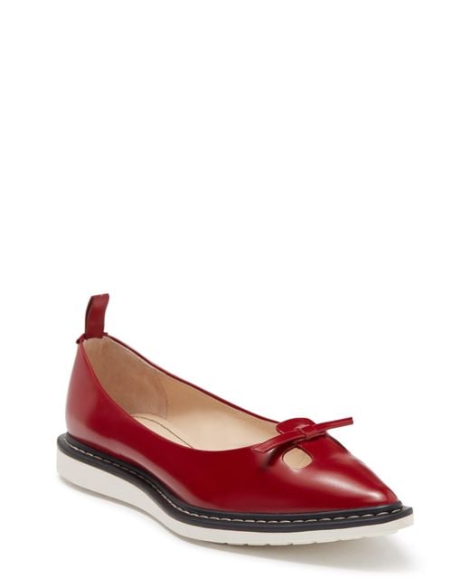 Marc Jacobs Red Women's The Mouse Shoe Demi - Wedge Flats