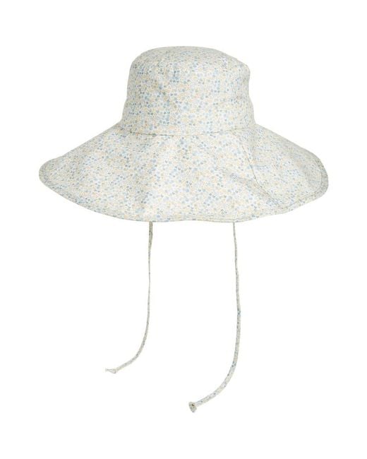 BP. White Oversize Brim Hat