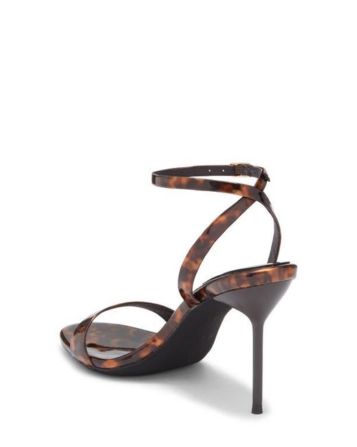 Jeffrey Campbell Multicolor Blossmz Ankle Strap Satin Sandal