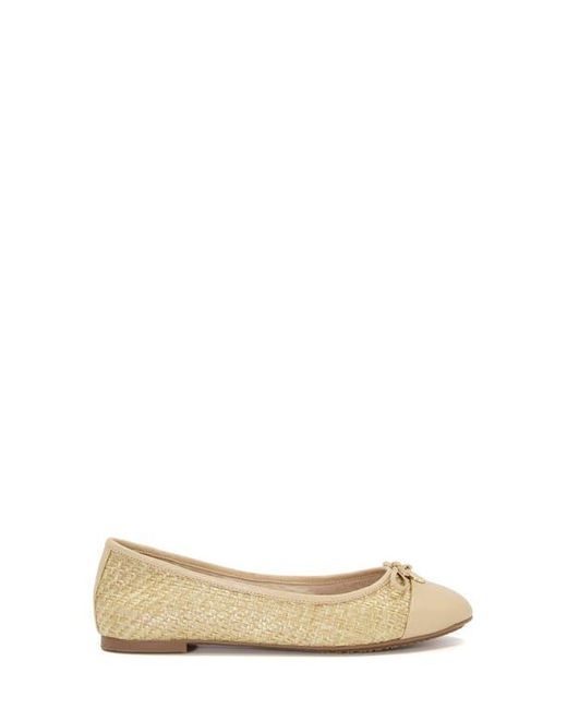 Dune Natural Hallo Ballet Flat