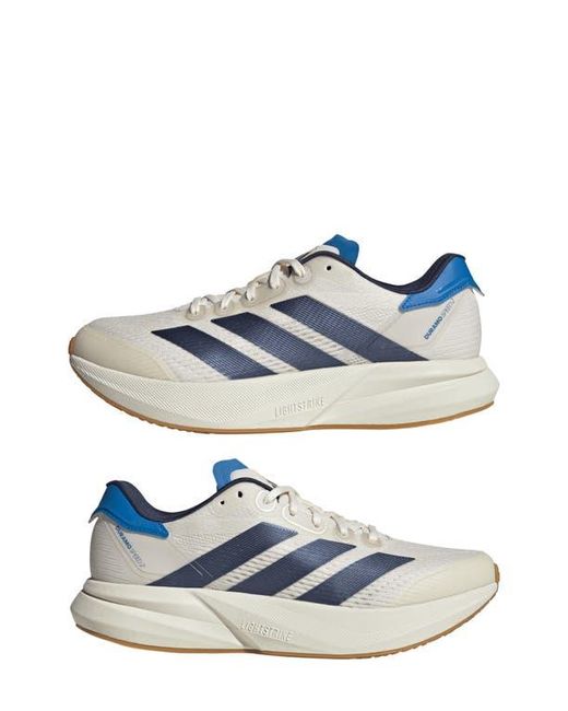 Adidas White Duramo Speed 2 Sneaker for men