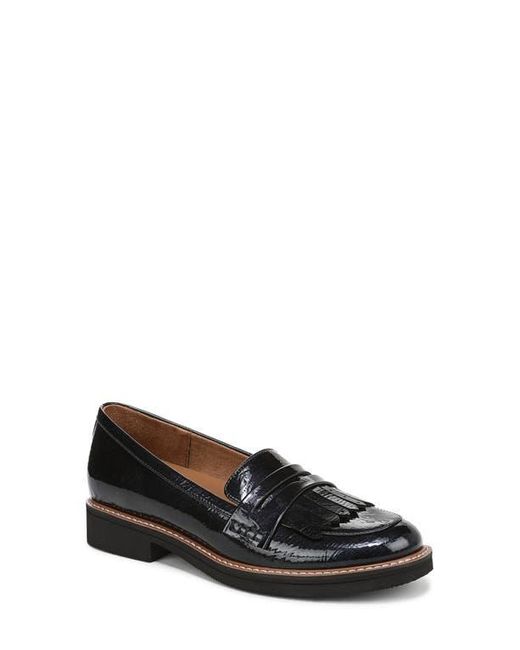 Naturalizer Black Pacey Kiltie Fringe Loafer