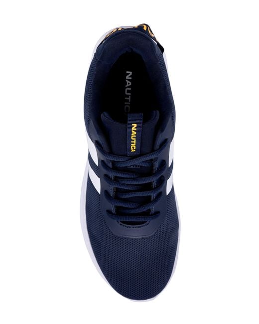 Nautica Blue Athletic Sneaker for men