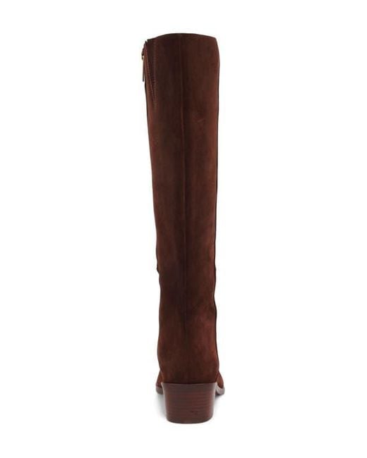 Aquatalia Brown Ravel Waterproof Knee High Boot