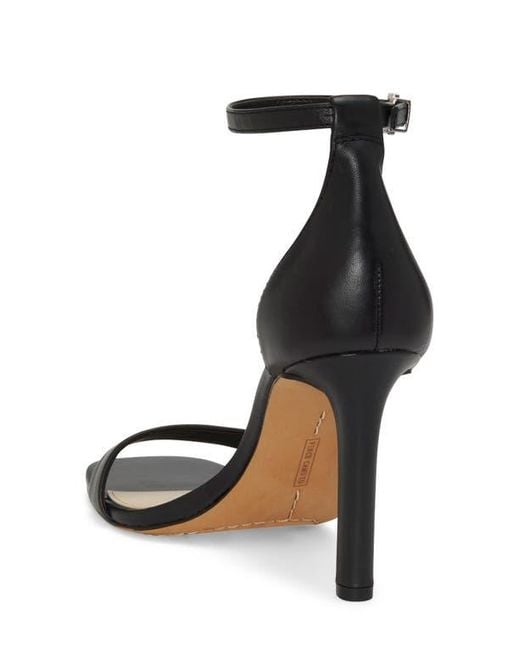 Vince Camuto Black Lauralie Ankle Strap Sandal
