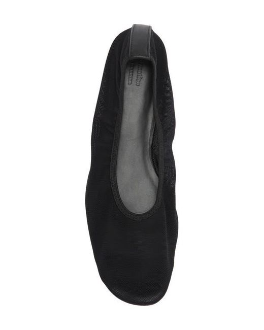 Reformation Black Marcadet Knit Ballet Flat