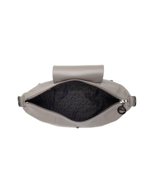 Longchamp Gray Top Handle Backpack