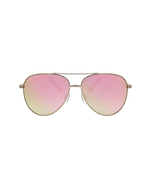 BCBGMAXAZRIA Pink Aviator Sunglasses