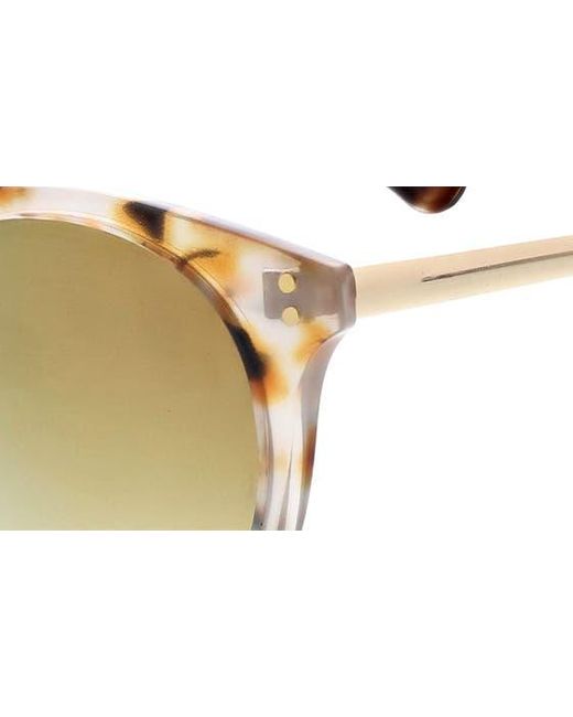 BCBGMAXAZRIA Natural 54mm Round Combo Sunglasses for men