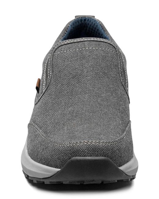 Nunn Bush Excursion Canvas Slip-on Sneaker in Gray for Men | Lyst