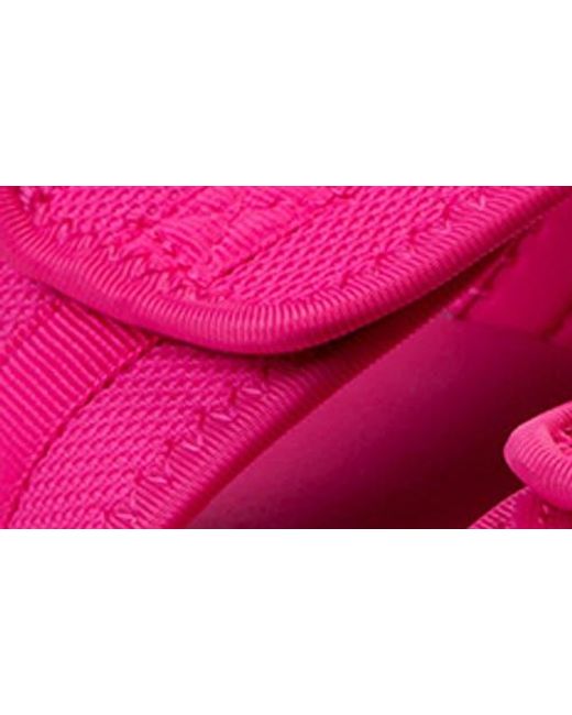 Revitalign Pink Elevate Double Strap Slide Sandal