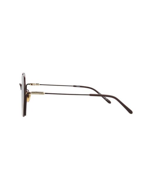 Chloé Multicolor 59Mm Rectangular Gradient Sunglasses