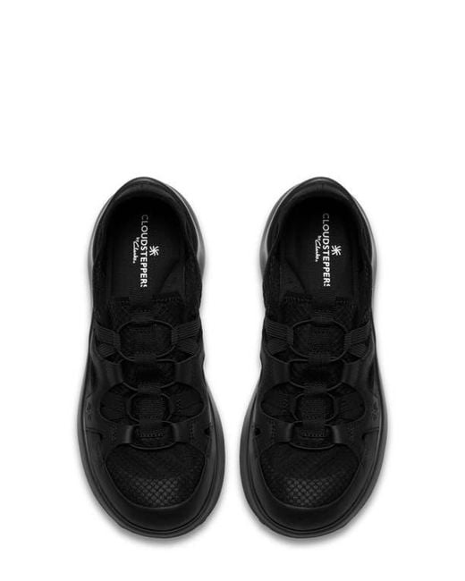 Clarks Black Solevana Step Sneaker