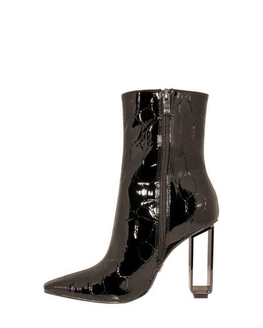 Ninety Union Black Palladium Square Toe Boot
