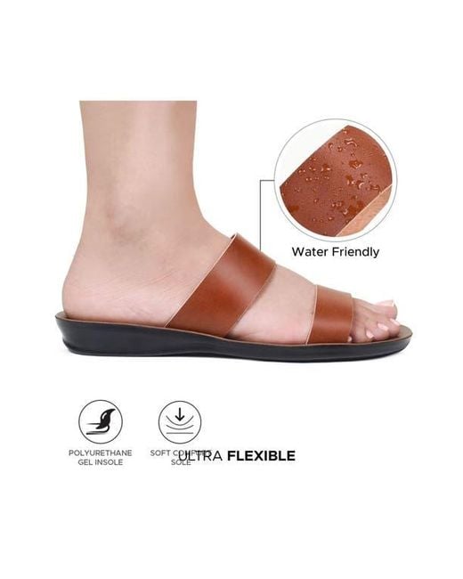 Aerosoft Brown Ella Comfort Flat