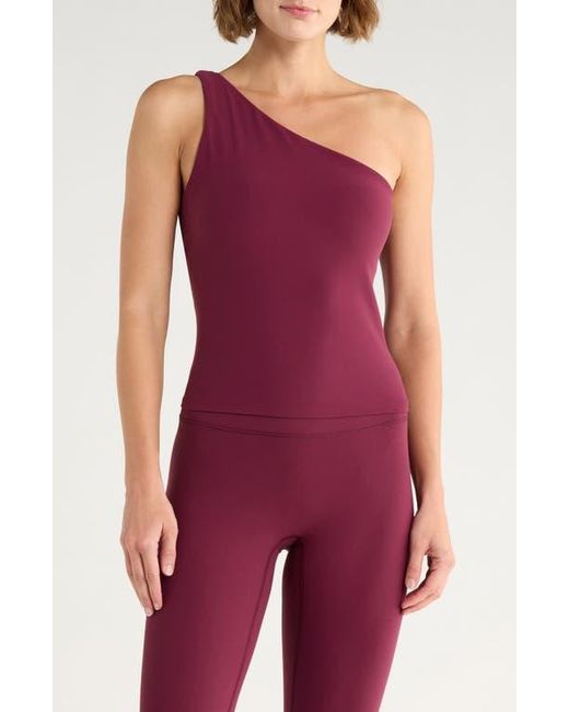 Spanx Red Bare Essentials One Shoulder Tank