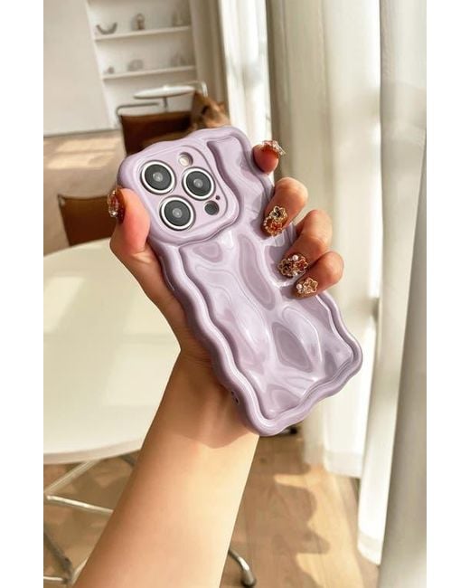 Auramma Purple Meteorite Iphone 15 Pro Max Case