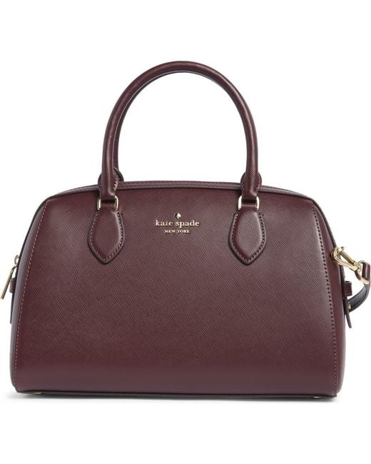 Kate Spade Purple Madison Large Dolly Duffle Crossbody Bag