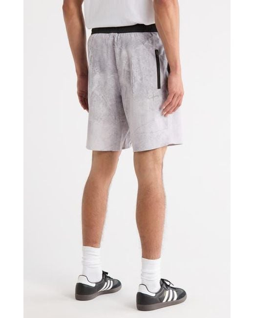 Saint Studio Gray Jetty Swim Trunks for men