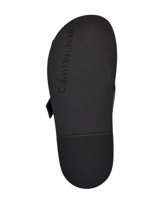Calvin Klein Black Eandria Slide Sandal