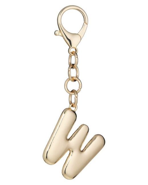 Leith Metallic Bubble Initial Bag Charm