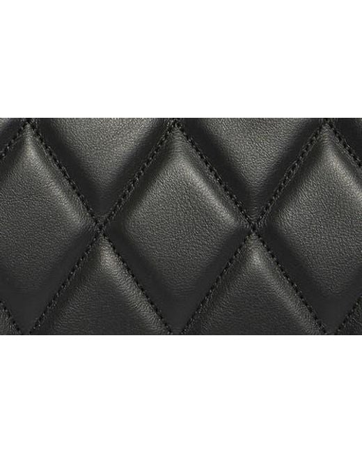 Kate Spade Black Carey Quilted Leather Satchel