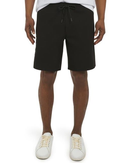 DKNY Black Riker Tech Shorts for men