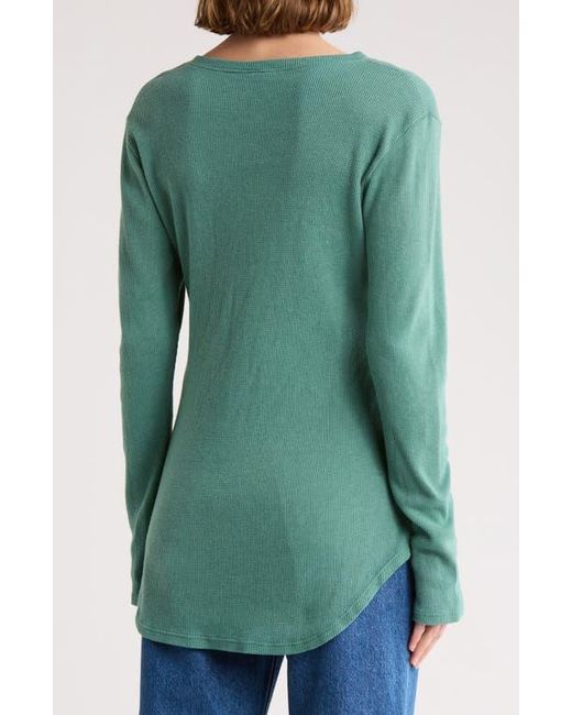 Go Couture Green Basic Stretch Modal T-Shirt