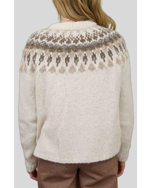 Blu Pepper Natural Pattern Cardigan