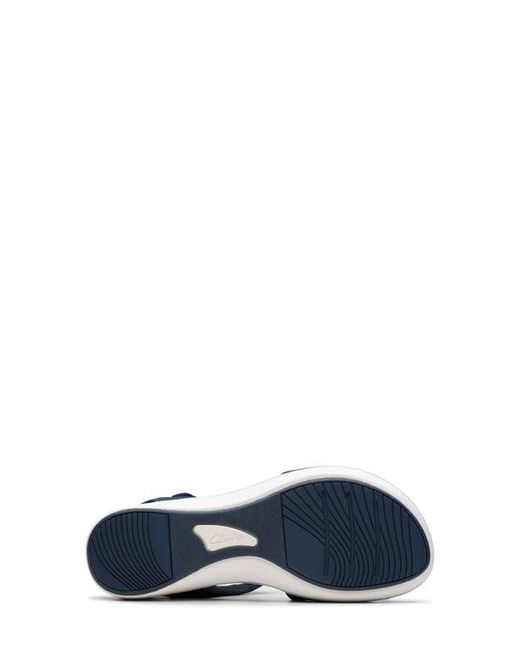 Clarks Blue Breezerae Sara Wedge Sandal