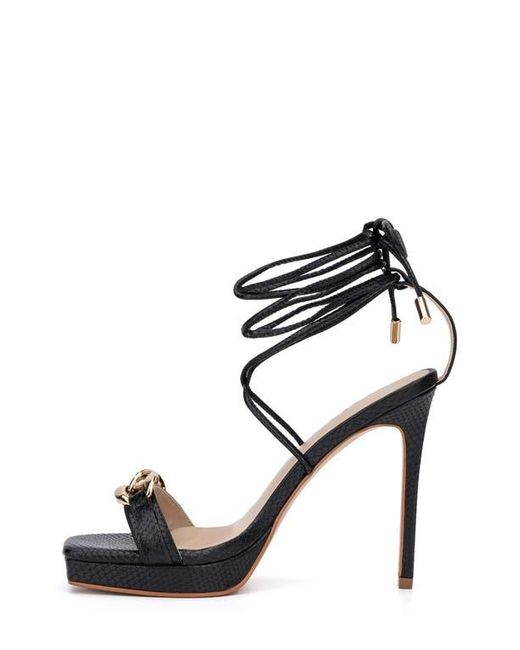TORGEIS Black Cassava Heel