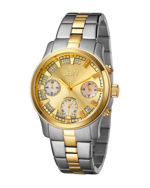 JBW Metallic Alessandra Diamond Bracelet Watch