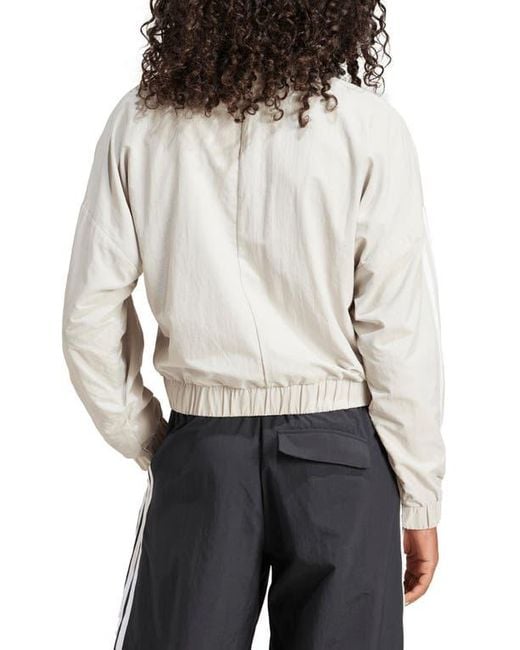 Adidas Gray Essentials 3-Stripes Lifestyle Bomber Jacket