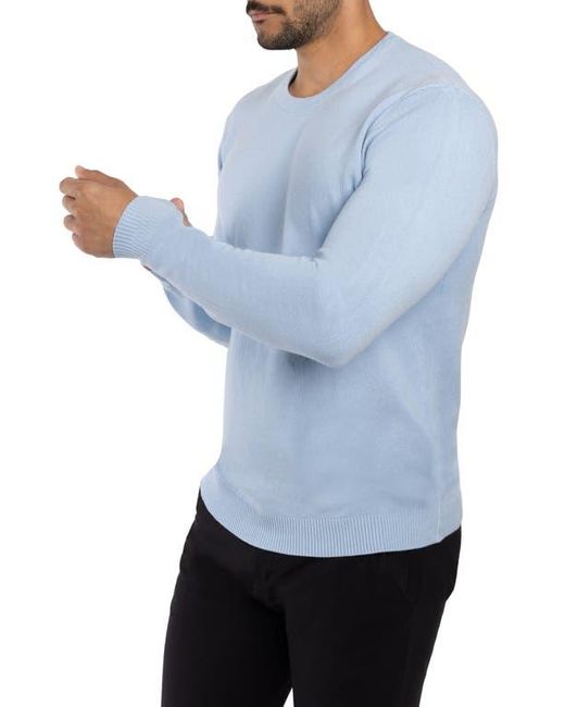 Xray Jeans Blue Crewneck Knit Pullover Sweater for men