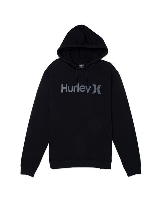 Hurley Blue One & Only Logo Hoodie for men