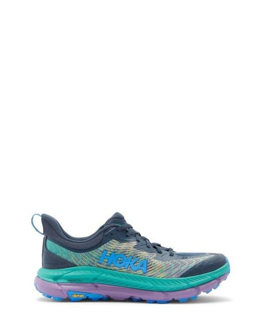 Hoka One One Blue Mafate Speed 4 Trail Running Shoe for men