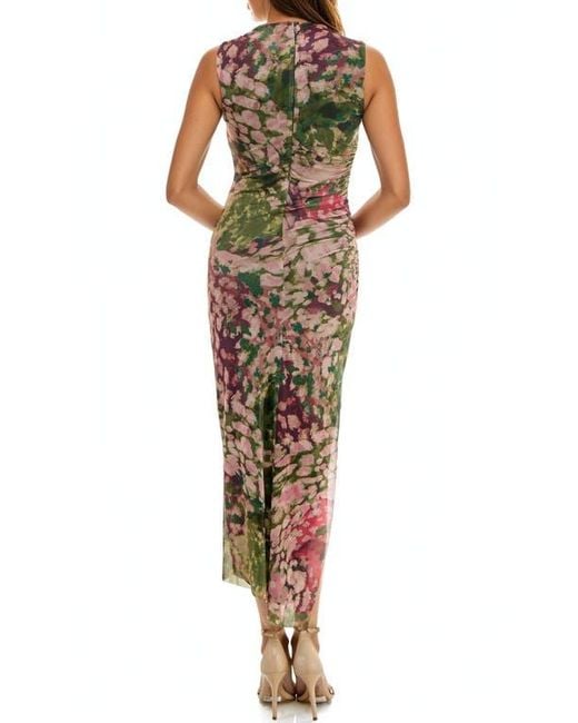 knee length dresses for ladies Girls Multicolor Floral Printed Ruffle Mini Dress