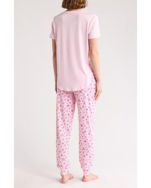 Jaclyn Pink Fruit Short Pajamas