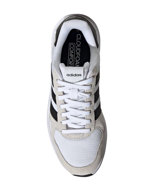 Adidas White Run 84 Sneaker for men