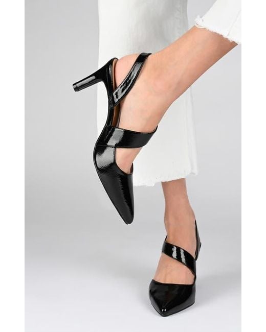 Journee Collection Pink Scarlett Pointed Toe Pump