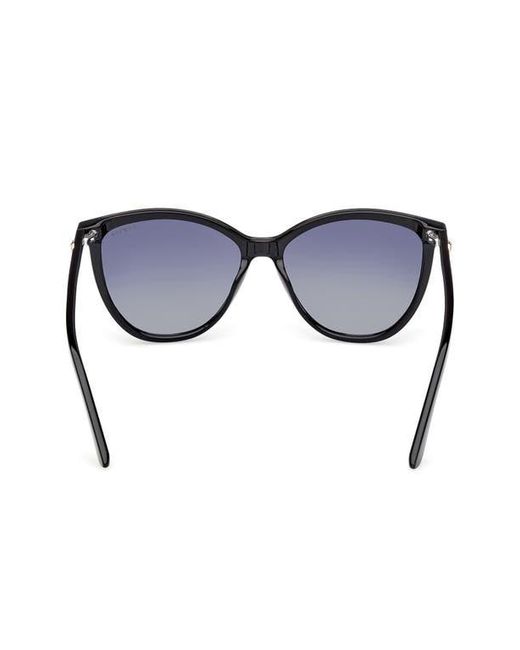 Guess Blue Cat Eye Sunglasses for men