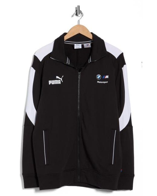 PUMA Black X Bmw Motorsport Mt7 Water Resistant Jacket for men