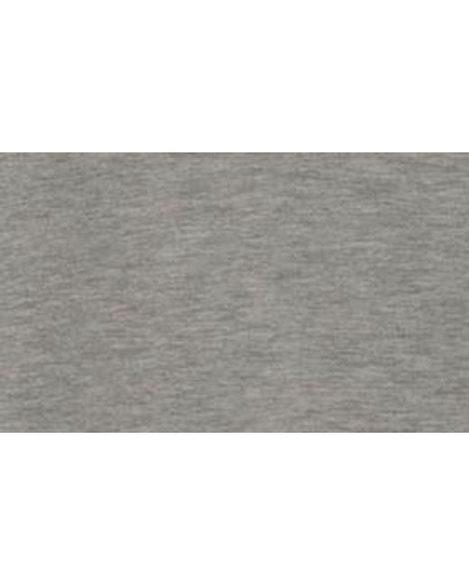 14th & Union Gray Crewneck Cotton & Modal T-shirt for men