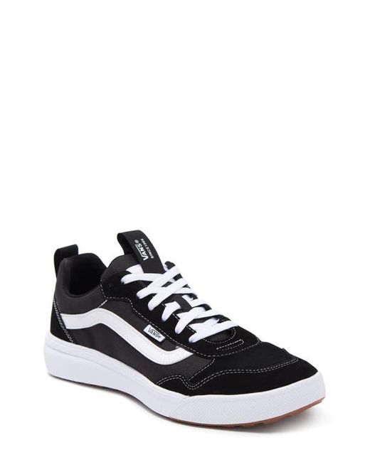 Vans Blue Suede Canvas Low-Top Sneakers for men