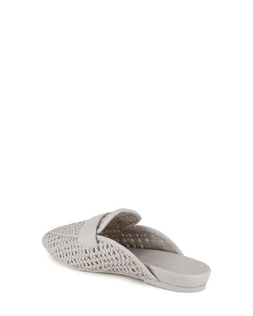 Splendid White Sandra Woven Mule